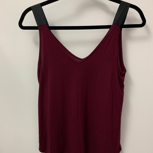 Dynamite maroon top - Picture 2 of 3